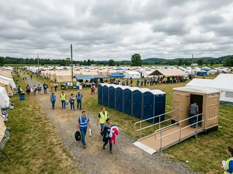 disaster-relief-camp-restrooms-010 — frequently asked questions, Dumpster & Portable Bathrooms Rental in French Island, WI